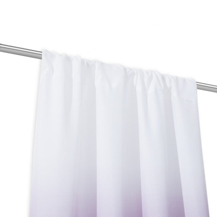 84″ Purple Ombre Window Curtain Panels (Set of 2) - Chic Decora