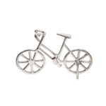 9″ Metal Bicycle Sculpture Aluminum Decorative Bike Figurine for Home, Office Decor Metal Statue - Chic Decora