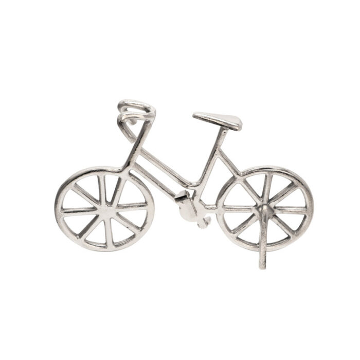 9″ Metal Bicycle Sculpture Aluminum Decorative Bike Figurine for Home, Office Decor Metal Statue - Chic Decora