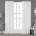 Aadhvika Sheer Curtain Panel Pair (Set of 2) - Chic Decora