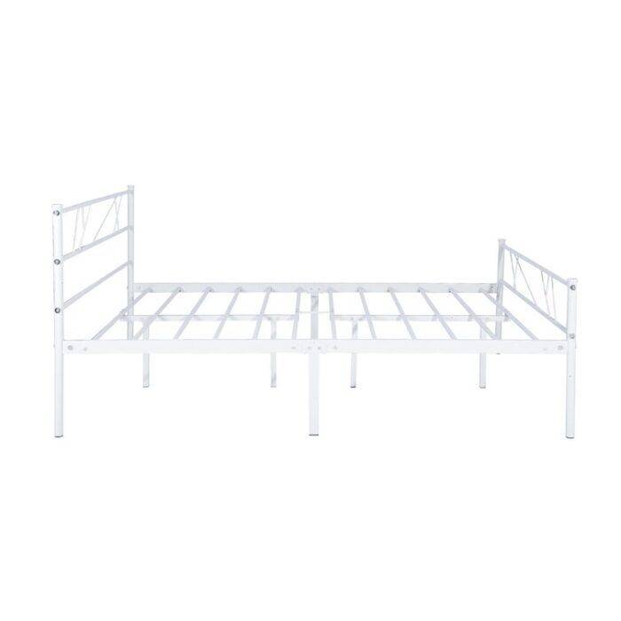 Aashay Metal Open-Frame Bed - Chic Decora