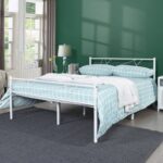 Aashay Metal Open-Frame Bed - Chic Decora