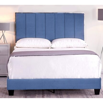 Aayush Upholstered Standard Bed - Chic Decora