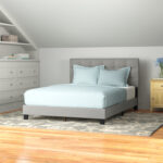 Abdiel Upholstered Platform Bed - Chic Decora