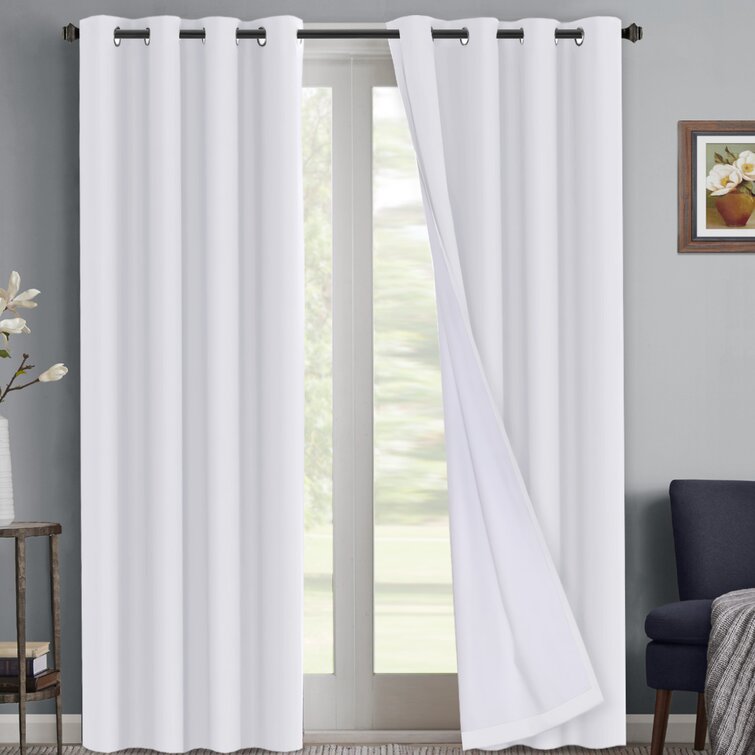 Cody Polyester Blackout Curtain Pair (Set of 2) - Chic Decora