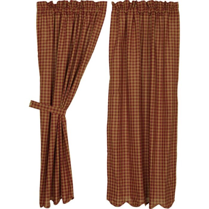 Addie Cotton Blend Room Darkening Curtain Pair (Set of 2) - Chic Decora