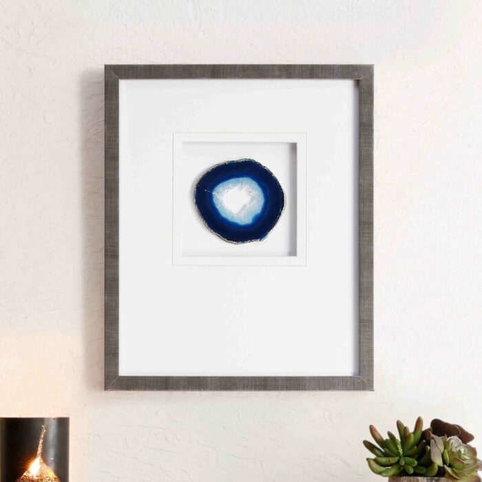 Agate Stone by Studio 5 – Picture Frame Graphic Art Print on Paper - Chic Decora