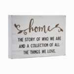 Agu Text & Numbers Box Signs & Plaques - Chic Decora