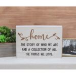 Agu Text & Numbers Box Signs & Plaques - Chic Decora