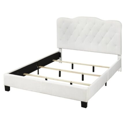 Ahmaud Upholstered Standard Bed - Chic Decora