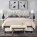 Ahmaud Upholstered Standard Bed - Chic Decora