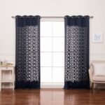 Aikeem Polyester Room Darkening Curtain Pair (Set of 2) - Chic Decora