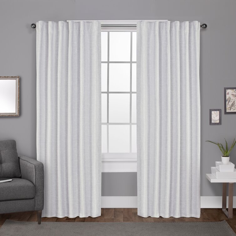 Aithley Polyester Blackout Curtain Pair (Set of 2) - Chic Decora