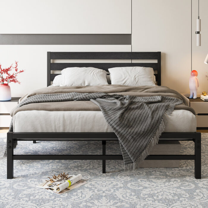 Akitomo Platform Bed - Chic Decora