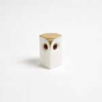 Alabaster Owl-Lg - Chic Decora