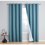 Alacam Polyester Blackout Curtain Pair (Set of 2) - Chic Decora