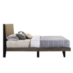 Alaria Bed, Platform Bed, Bed Frame With Headboard - Chic Decora