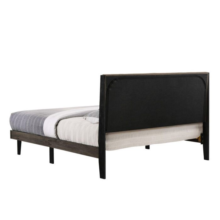 Alaria Bed, Platform Bed, Bed Frame With Headboard - Chic Decora