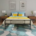 Albanne Metal Open-Frame Bed - Chic Decora