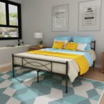 Albanne Metal Open-Frame Bed - Chic Decora