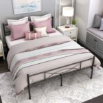 Albanne Metal Open-Frame Bed - Chic Decora