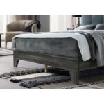 Albee Upholstered Platform Bed - Chic Decora