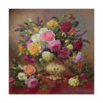 Albert Williams ” Roses From A Victorian Garden “ - Chic Decora