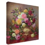 Albert Williams ” Roses From A Victorian Garden “ - Chic Decora