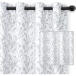 Albieris Polyester Blackout Curtain Pair (Set of 2) - Chic Decora