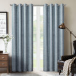 Aldiana Polyester Room Darkening Curtain Pair (Set of 2) - Chic Decora