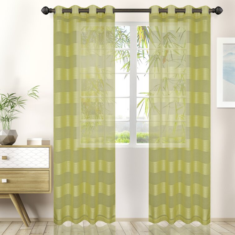 Berlinda Polyester Room Darkening Curtain Pair (Set of 2) - Chic Decora