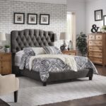 Alenushka Upholstered Standard Bed - Chic Decora