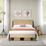 Alexandia Wicker / Rattan Platform Bed - Chic Decora