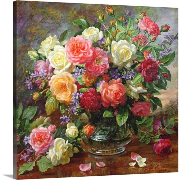 Alexica ” Roses – The Perfection Of Summer ” by Albert Williams - Chic Decora