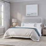 Alicia Metal Panel Bed - Chic Decora