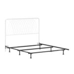 Alicia Metal Panel Bed - Chic Decora