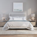 Alicia Metal Panel Bed - Chic Decora