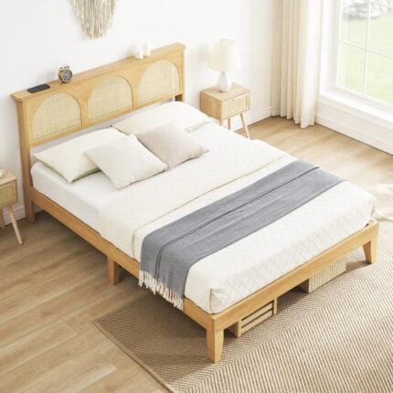 Alisabeth Platform Bed - Chic Decora