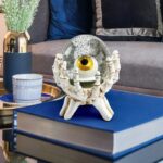 All-Seeing Eye of the Skeleton Water Globe - Chic Decora