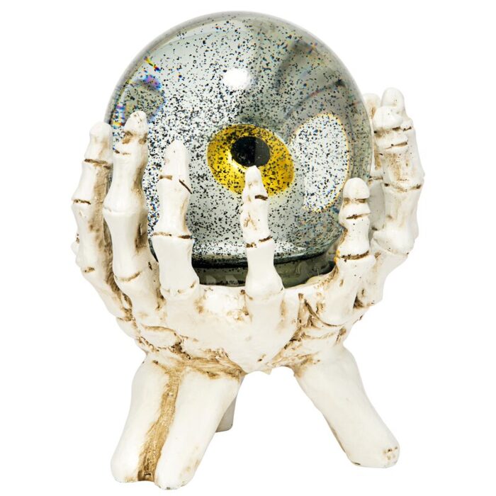 All-Seeing Eye of the Skeleton Water Globe - Chic Decora