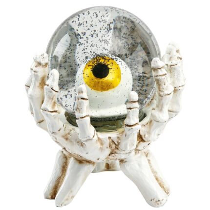 All-Seeing Eye of the Skeleton Water Globe - Chic Decora