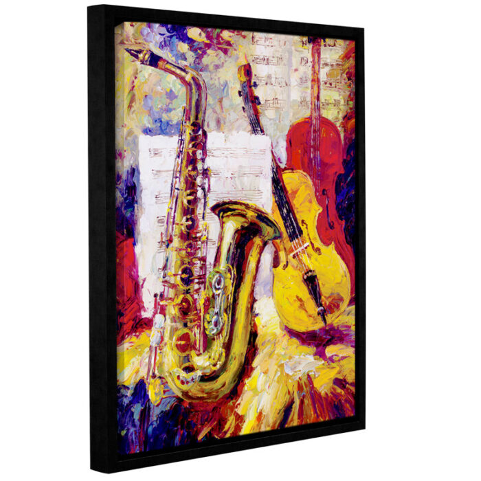 All That Jazz Print on Canvas - Chic Decora