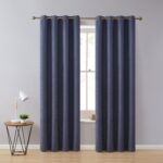 Allizon Polyester Blackout Curtain Pair (Set of 2) - Chic Decora