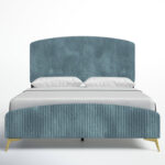 Alphonse Upholstered Standard Bed - Chic Decora