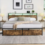 Althea Platform Storage Bed - Chic Decora