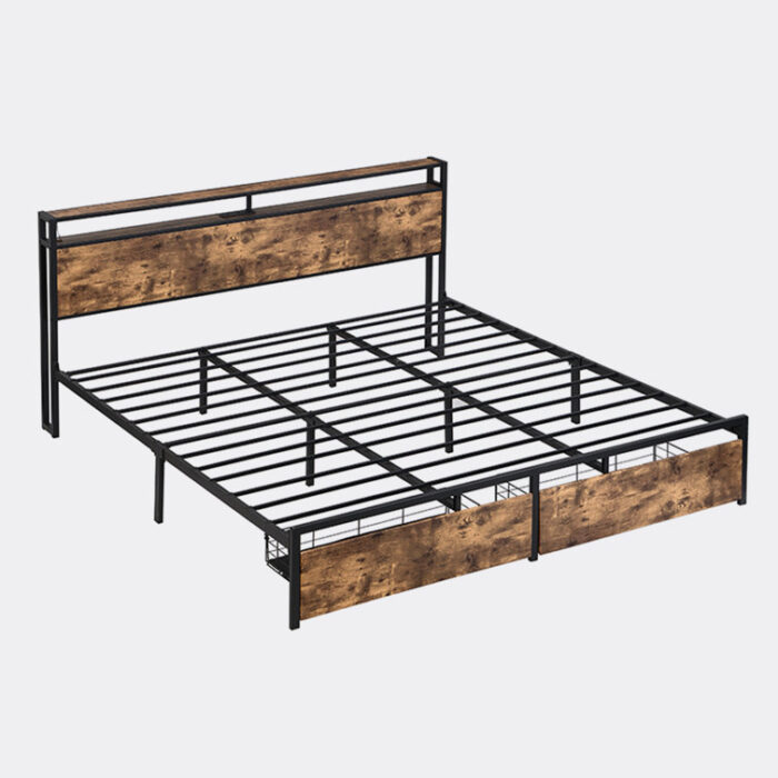 Althea Platform Storage Bed - Chic Decora