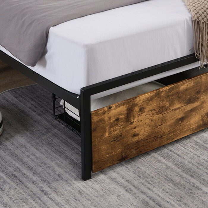 Althea Platform Storage Bed - Chic Decora