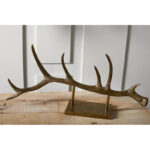 Aluminum Tabletop Antler - Chic Decora