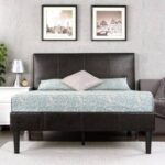 Gutzwiller Vegan Leather Platform Bed - Chic Decora