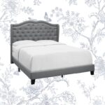 Amaya Upholstered Standard Bed - Chic Decora